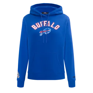 BUFFALO BILLS CLASSIC WOMEN'S FLC PO HOODIE (ROYAL BLUE)