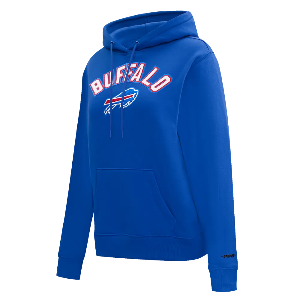BUFFALO BILLS CLASSIC WOMEN'S FLC PO HOODIE (ROYAL BLUE)