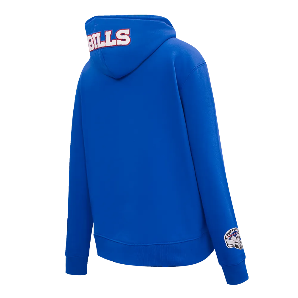BUFFALO BILLS CLASSIC WOMEN'S FLC PO HOODIE (ROYAL BLUE)