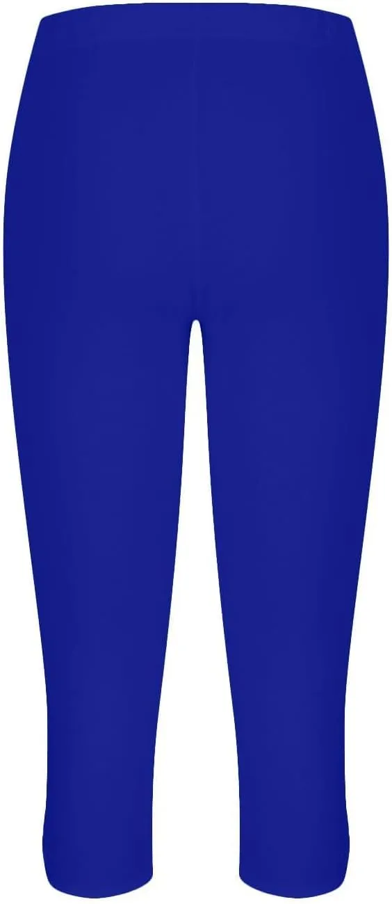 Capri Leggings for Women Tummy Control High Waist Yoga Pants Soft Leggings Summer Dressy Workout Pants