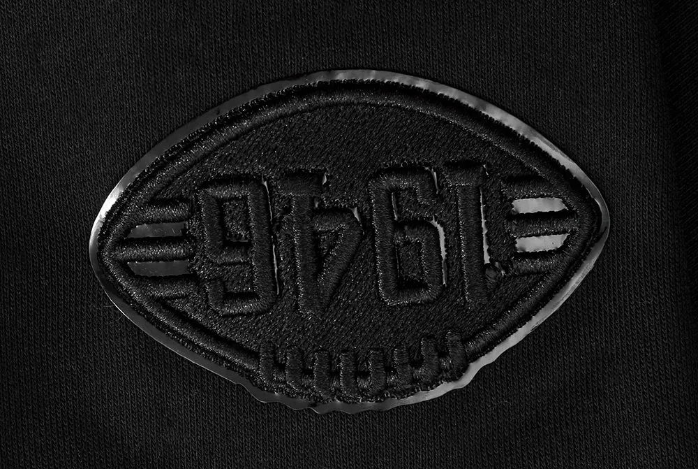 CLEVELAND BROWNS TRIPLE BLACK WOMEN'S FLC PO HOODIE (TRIPLE BLACK WOMEN'S)