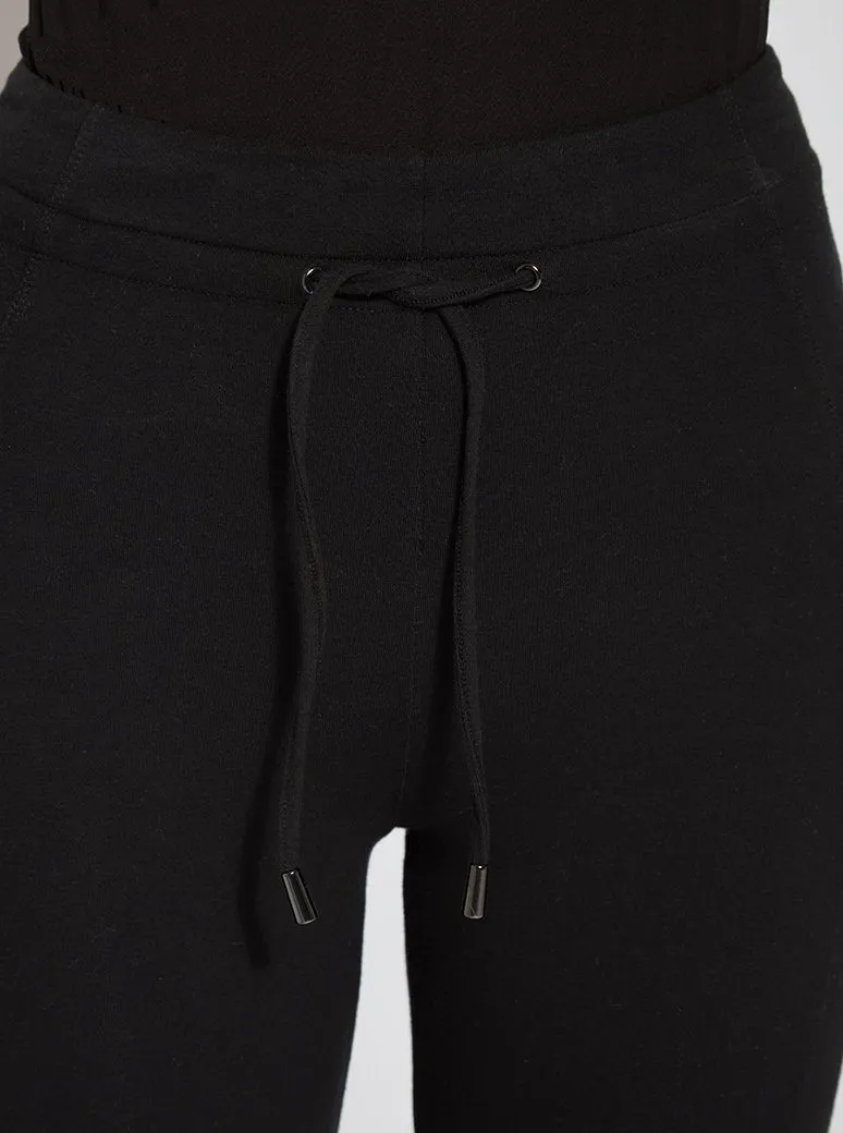 Cotton Lounge Ankle Jogger [12-2937-Black]