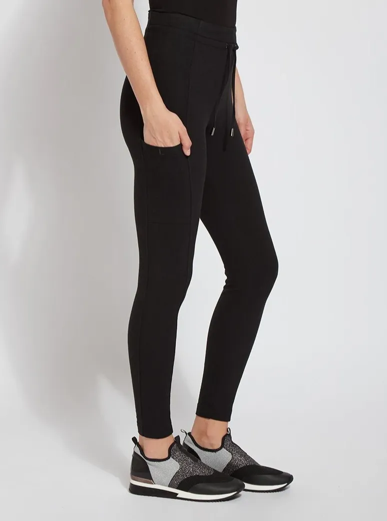 Cotton Lounge Ankle Jogger [12-2937-Black]