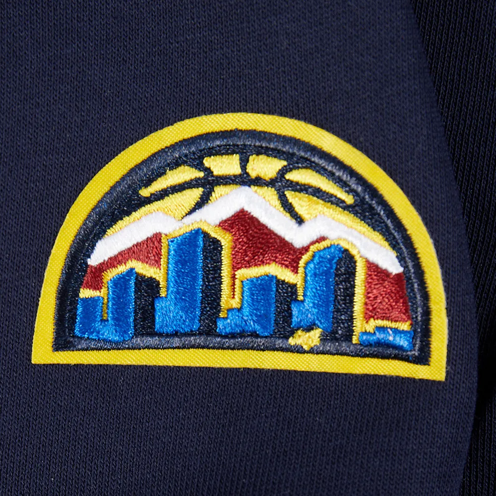 DENVER NUGGETS CLASSIC WOMEN'S FLC PO HOODIE (MIDNIGHT NAVY)