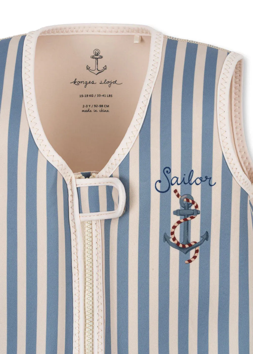Ellis Swim Vest in Sailor Stripe