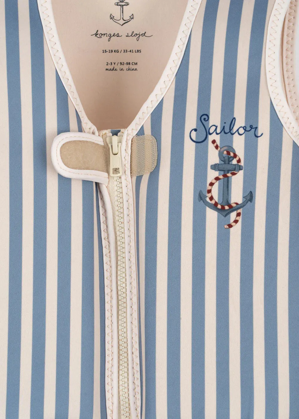Ellis Swim Vest in Sailor Stripe