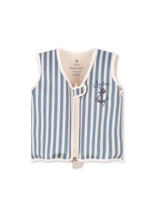 Ellis Swim Vest in Sailor Stripe