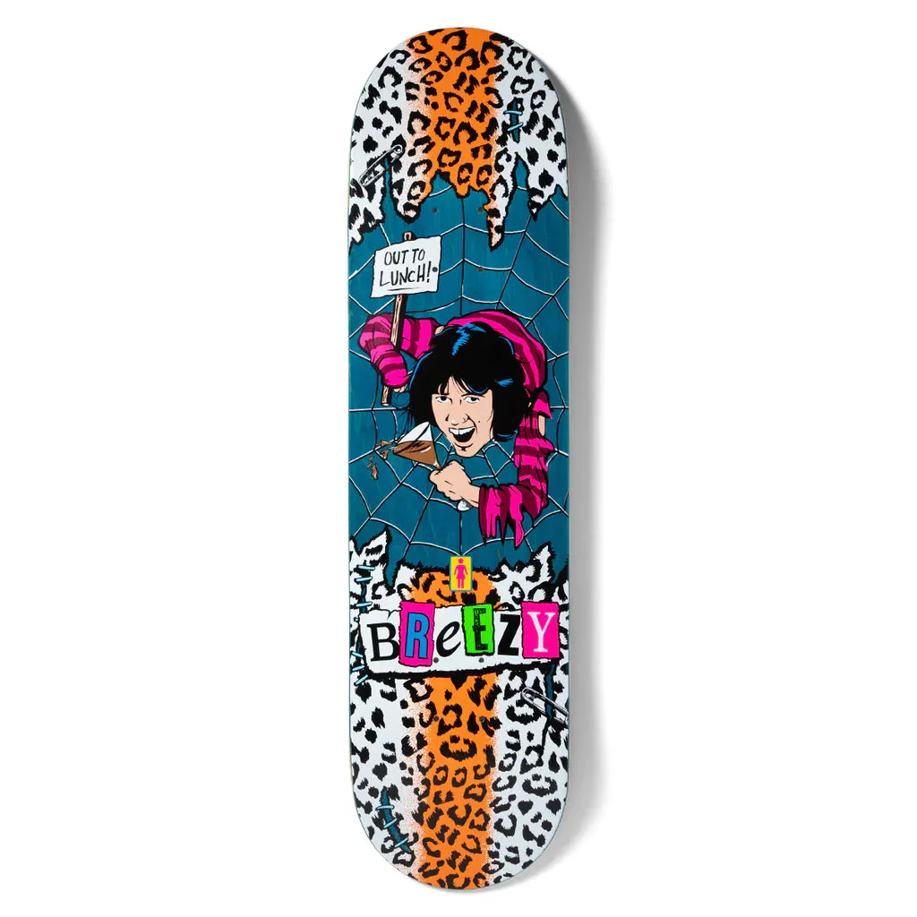 Girl Geering Out To Lunch Deck - 8.5" Assorted