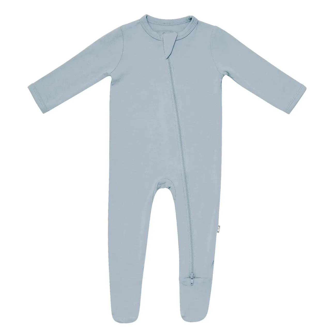 Kyte Zippered Footie, Fog
