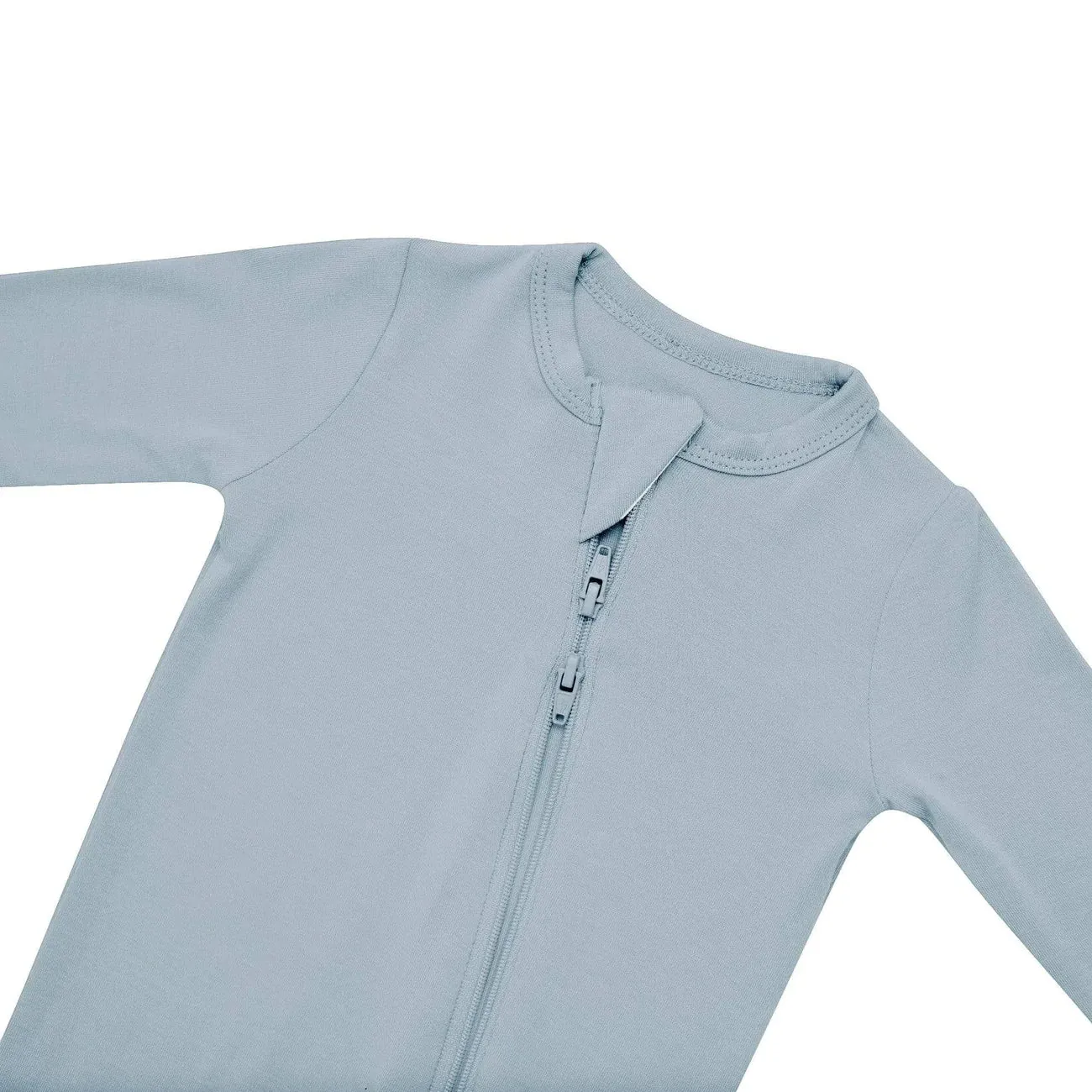 Kyte Zippered Footie, Fog
