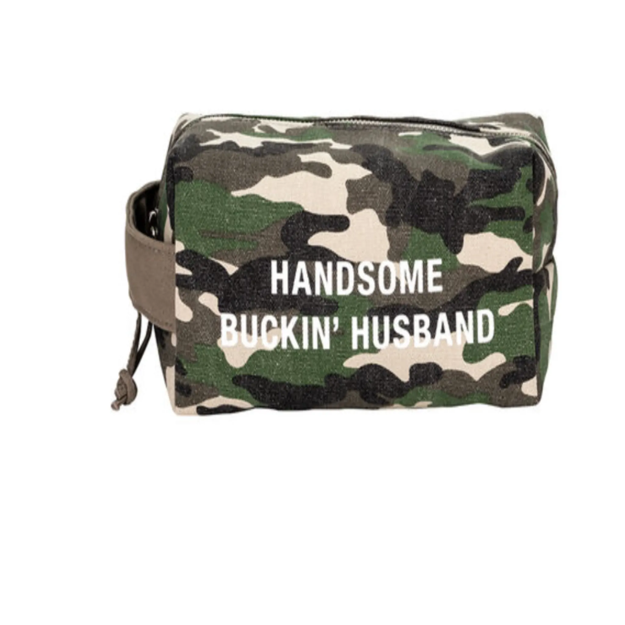 Man's Canvas Toiletry Case