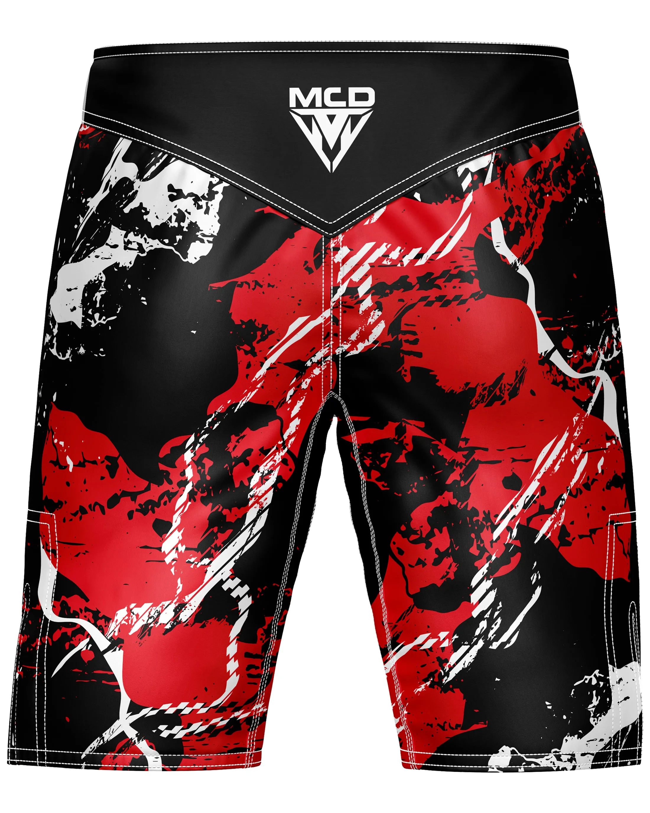 MCD Men's MMA Shorts Black/Red
