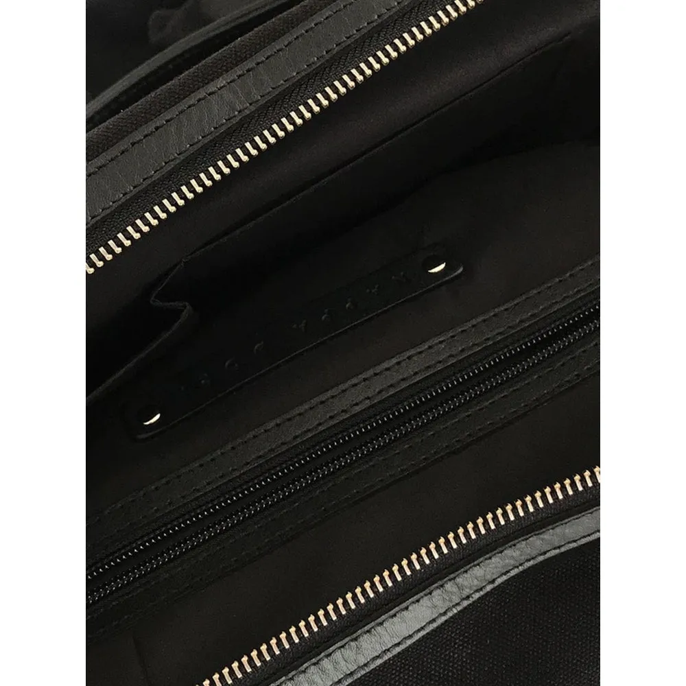 Nappa Dori Black Hitchhiker Bag