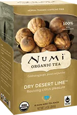 Numi Organic Dry Desert Lime Tea (18 Tea bags)