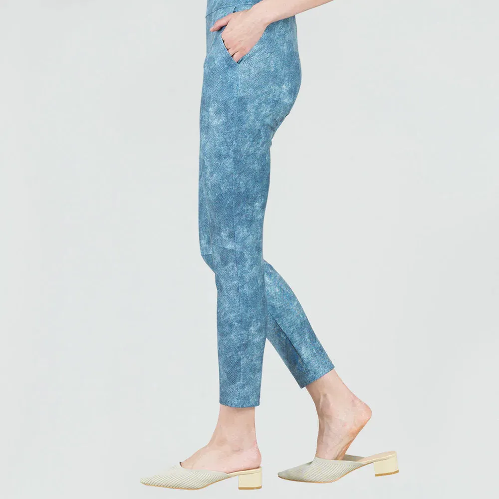 Skinny Pocket Pant - Denim Print