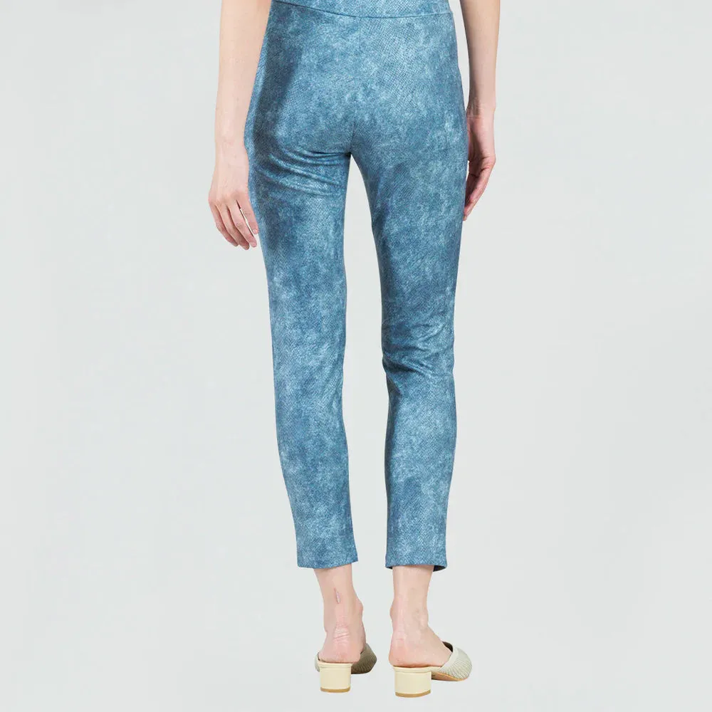 Skinny Pocket Pant - Denim Print