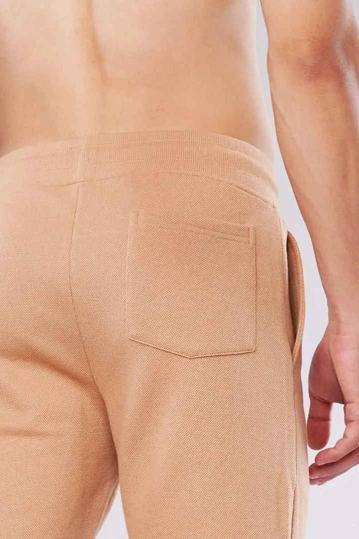 Taupe Terry Shorts